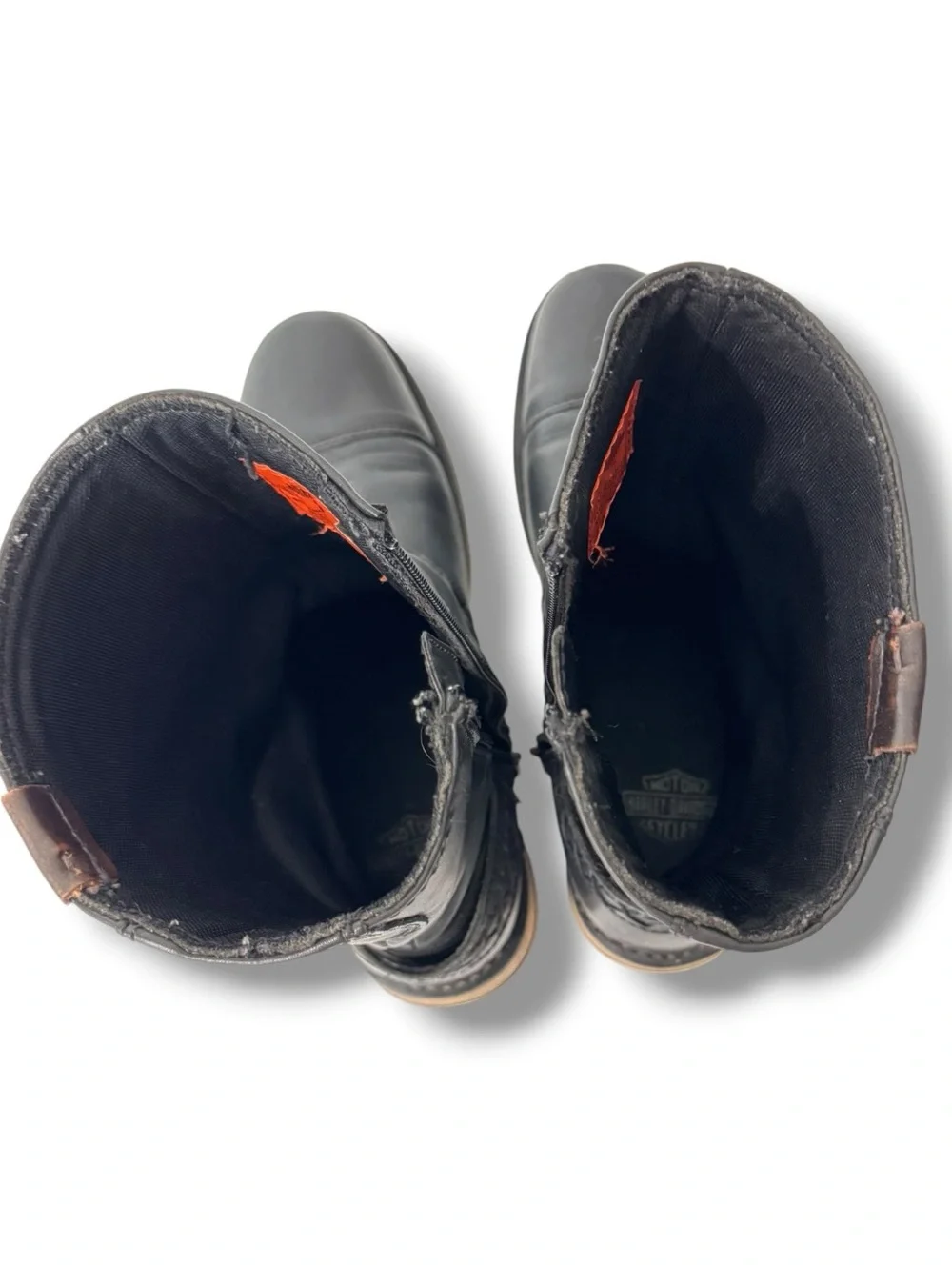Harley-Davidson Constrictor Motorcycle Boots Men’s 8.5 Black Leather D95276